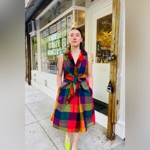 Rujuta Sheth | Willa Dress with Multi Chex